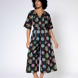 ACE & JIG jo midi wide-leg pants in beachcomber — size small NWT